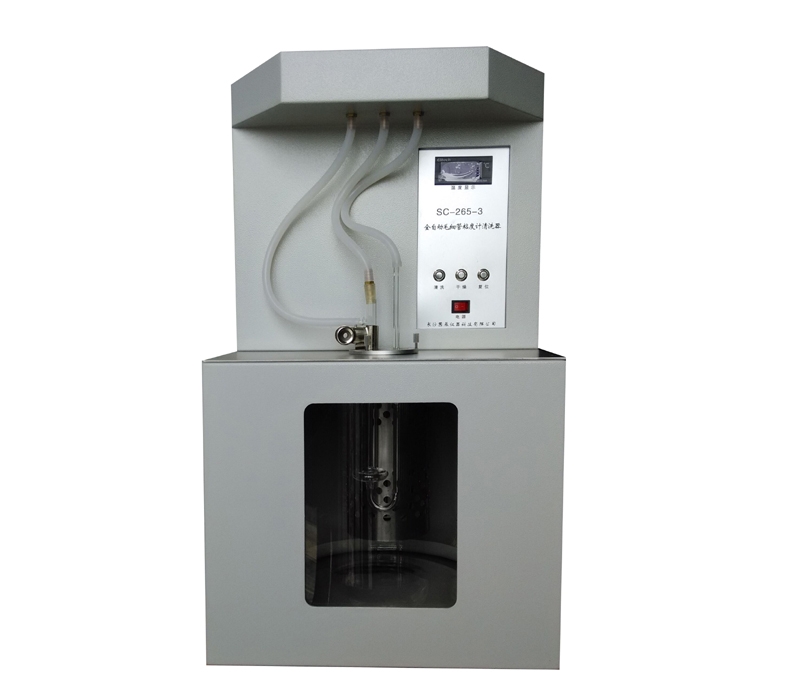 SC-265-3 automatic capillary viscosimeter cleaner